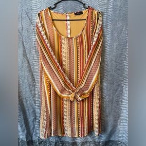 Bohemian Printed Dress